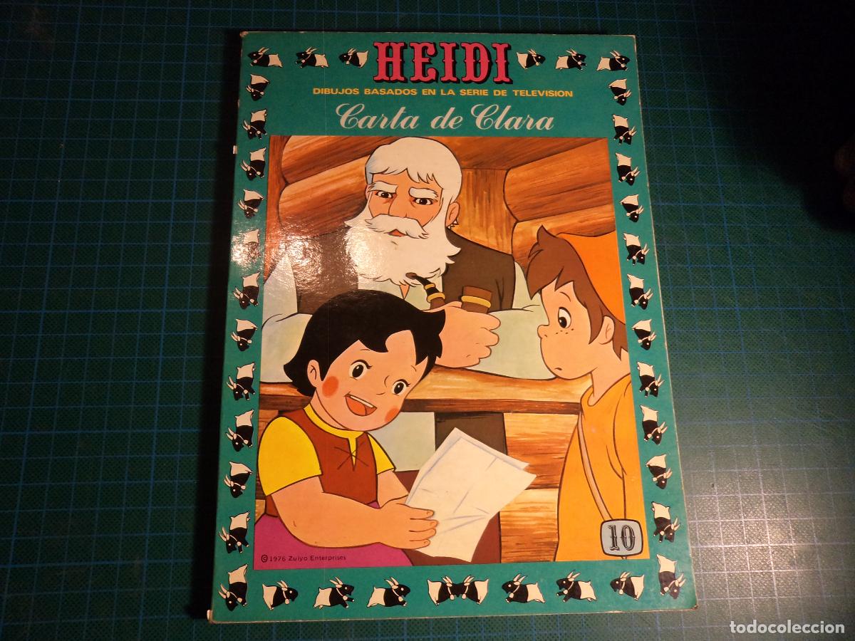 Tebeos: Heidi. N&ordm; 10. ERSA. Portada pegada con pegamento. - Foto 1