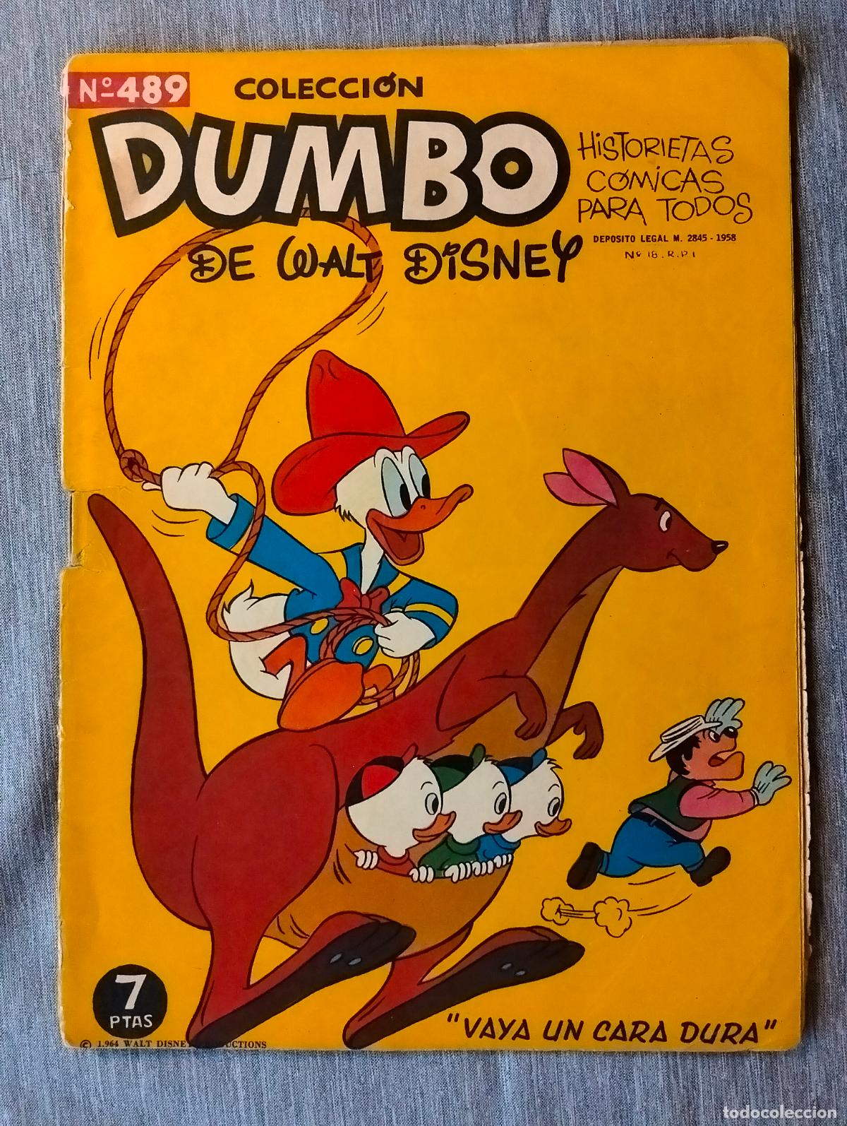 Tebeos: DUMBO WALT DISNEY COMIC ERSA N&ordm; 489 - Foto 1
