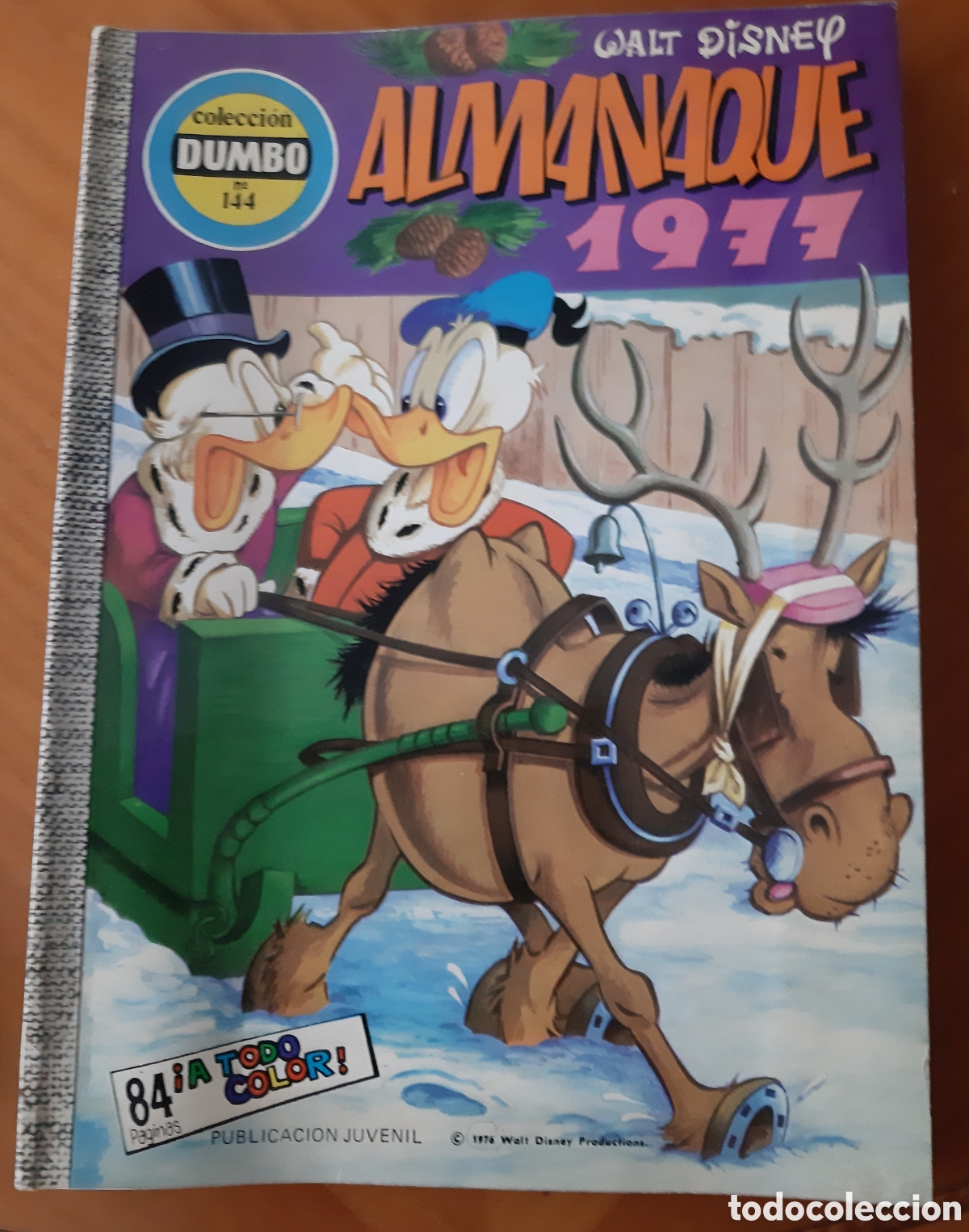 Tebeos: C&oacute;mic Walt Disney. E.R.S.A. n&uacute;mero 144. A&ntilde;o 1977 - Foto 1