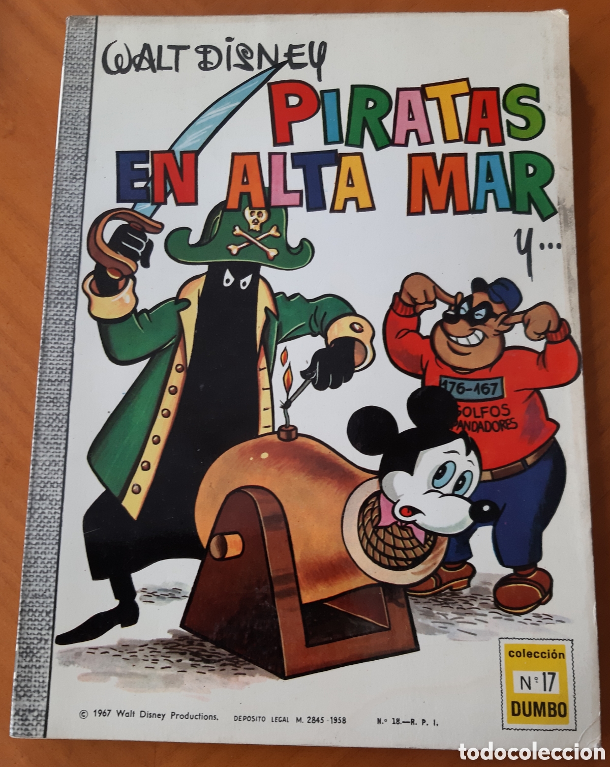 Tebeos: C&oacute;mic Walt Disney. E.R.S.A. N&uacute;mero 17. A&ntilde;o 1967 - Foto 1