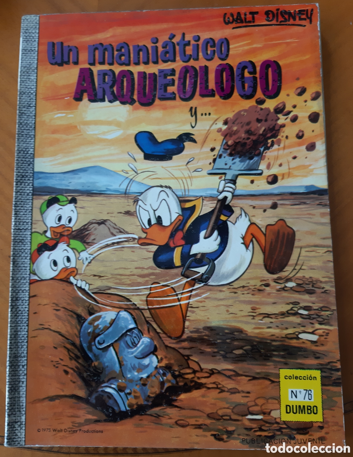 Tebeos: C&oacute;mic Walt Disney. E.R.S.A. N&uacute;mero 76. A&ntilde;o 1975 - Foto 1