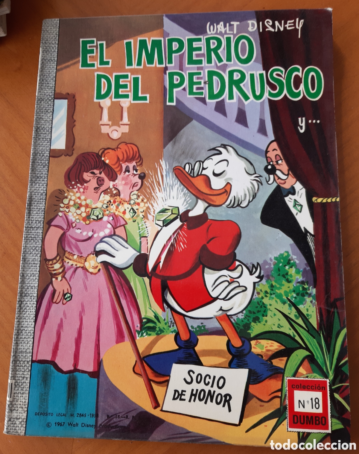 Tebeos: C&oacute;mic Walt Disney. E.R.S.A. N&uacute;mero 18. A&ntilde;o 1967 - Foto 1