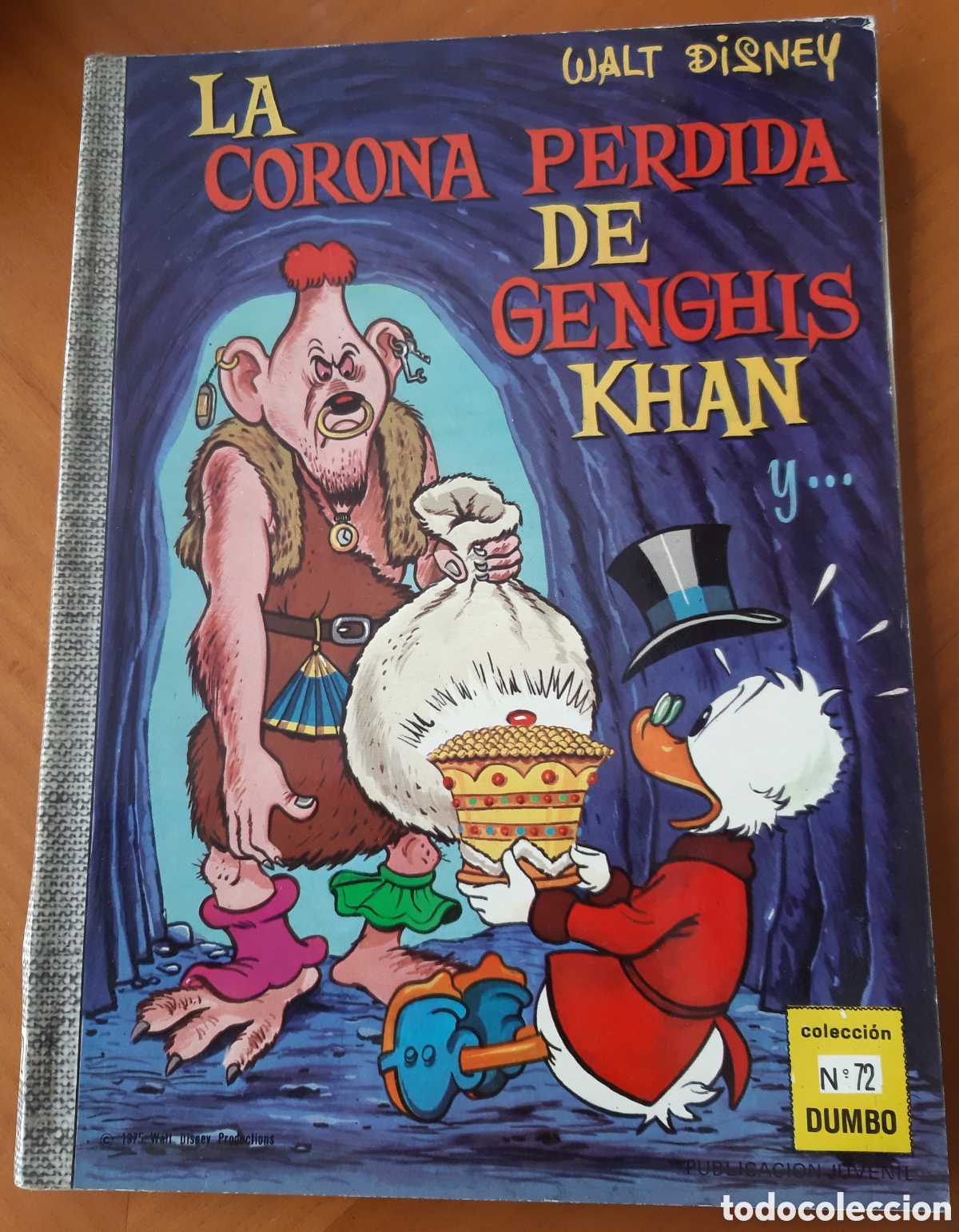Tebeos: C&oacute;mic Walt Disney. E.R.S.A. N&uacute;mero 72. A&ntilde;o 1975 - Foto 1