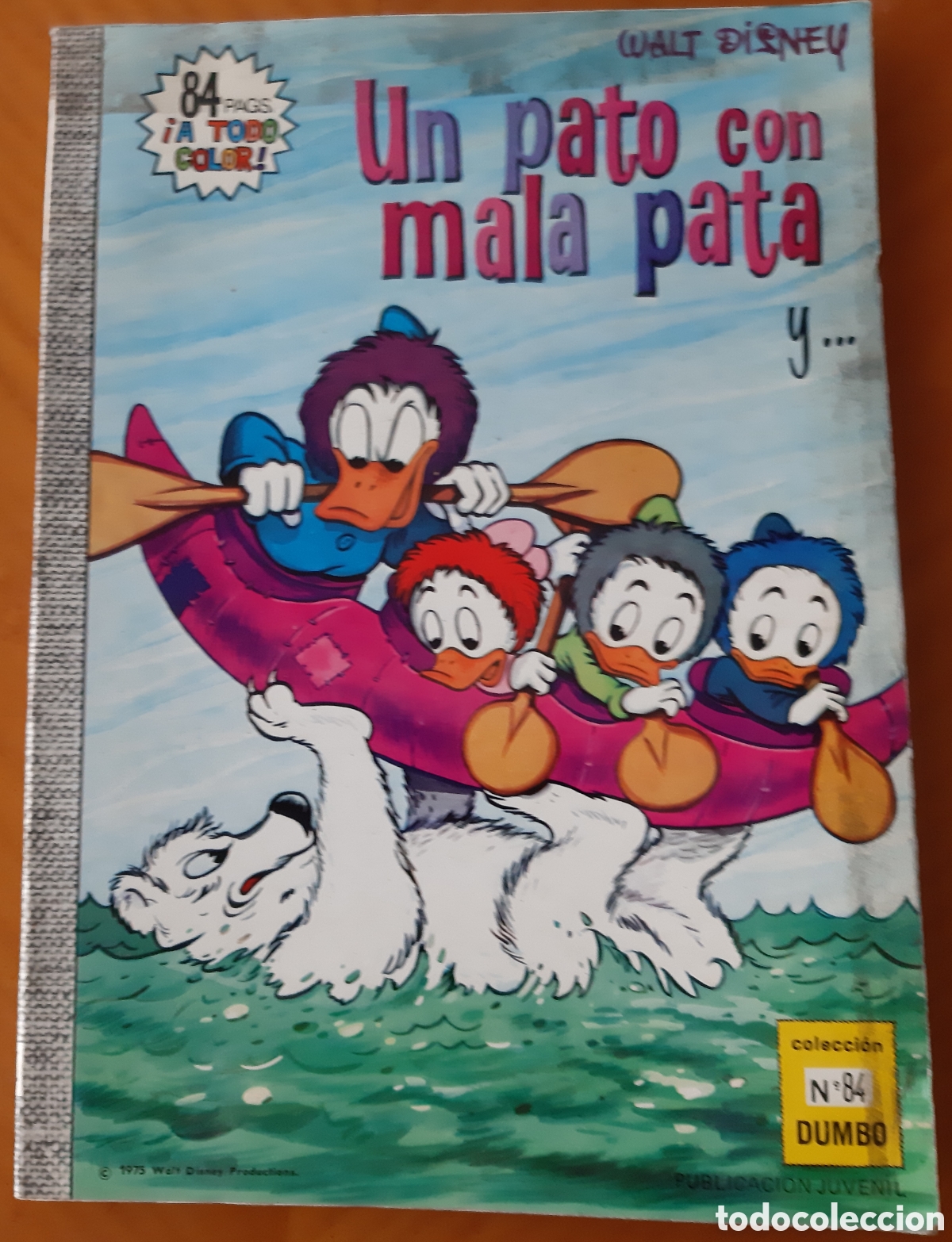 Tebeos: C&oacute;mic Walt Disney. E.R.S.A. N&uacute;mero 84. A&ntilde;o 1975 - Foto 1