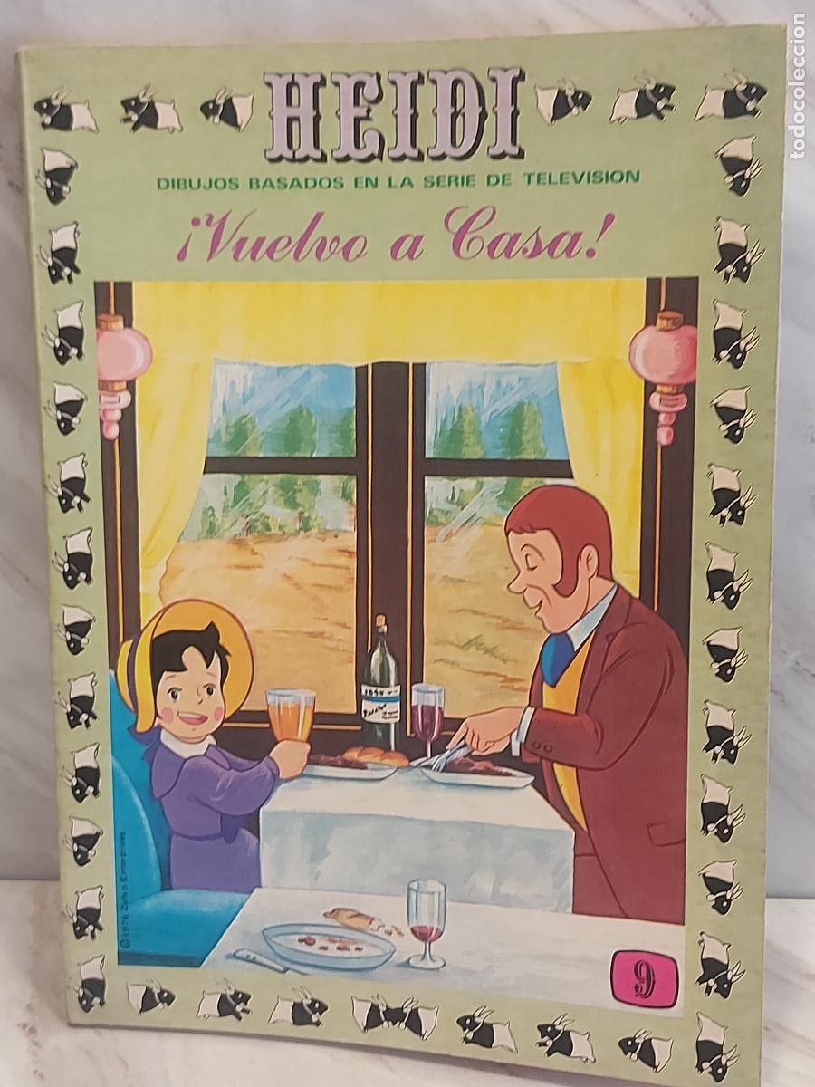 Tebeos: HEIDI / N.&ordm; 9 / &iexcl;VUELVO A CASA! / ED: ERSA-1976 - Foto 1