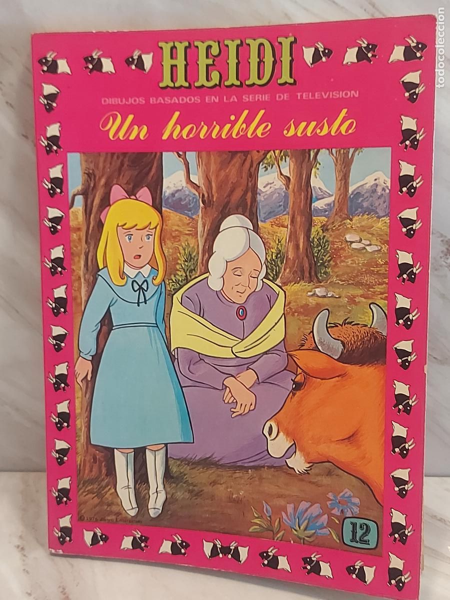 Tebeos: HEIDI / N.&ordm; 12 / UN HORRIBLE SUSTO / ED: ERSA-1976 - Foto 1