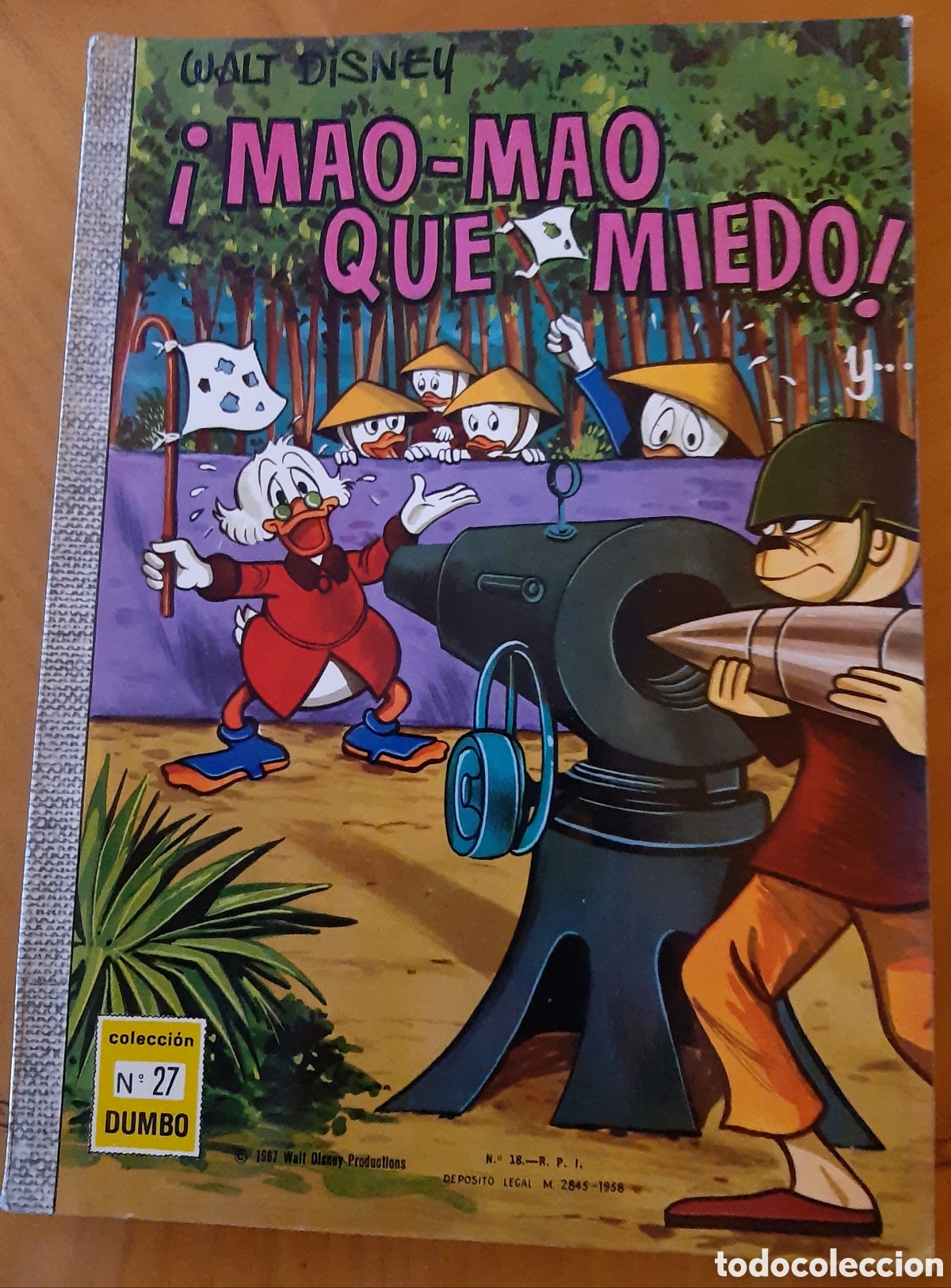 Tebeos: C&oacute;mic Walt Disney. E.R.S.A. n&uacute;mero 27. 1967 - Foto 1