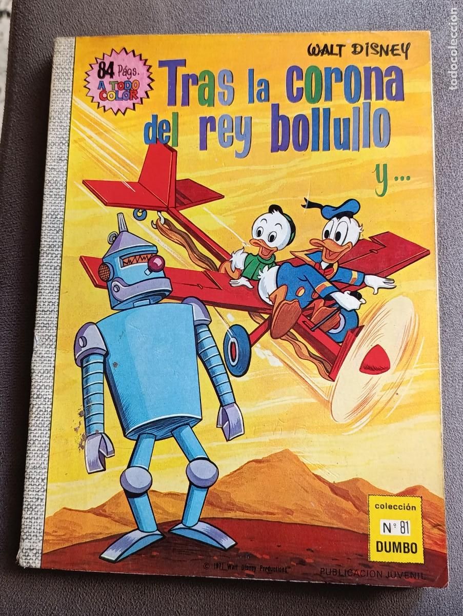 Tebeos: ERSA DUMBO 71 TRAS LA CORONA DEL REY BOLLULLO - Foto 1
