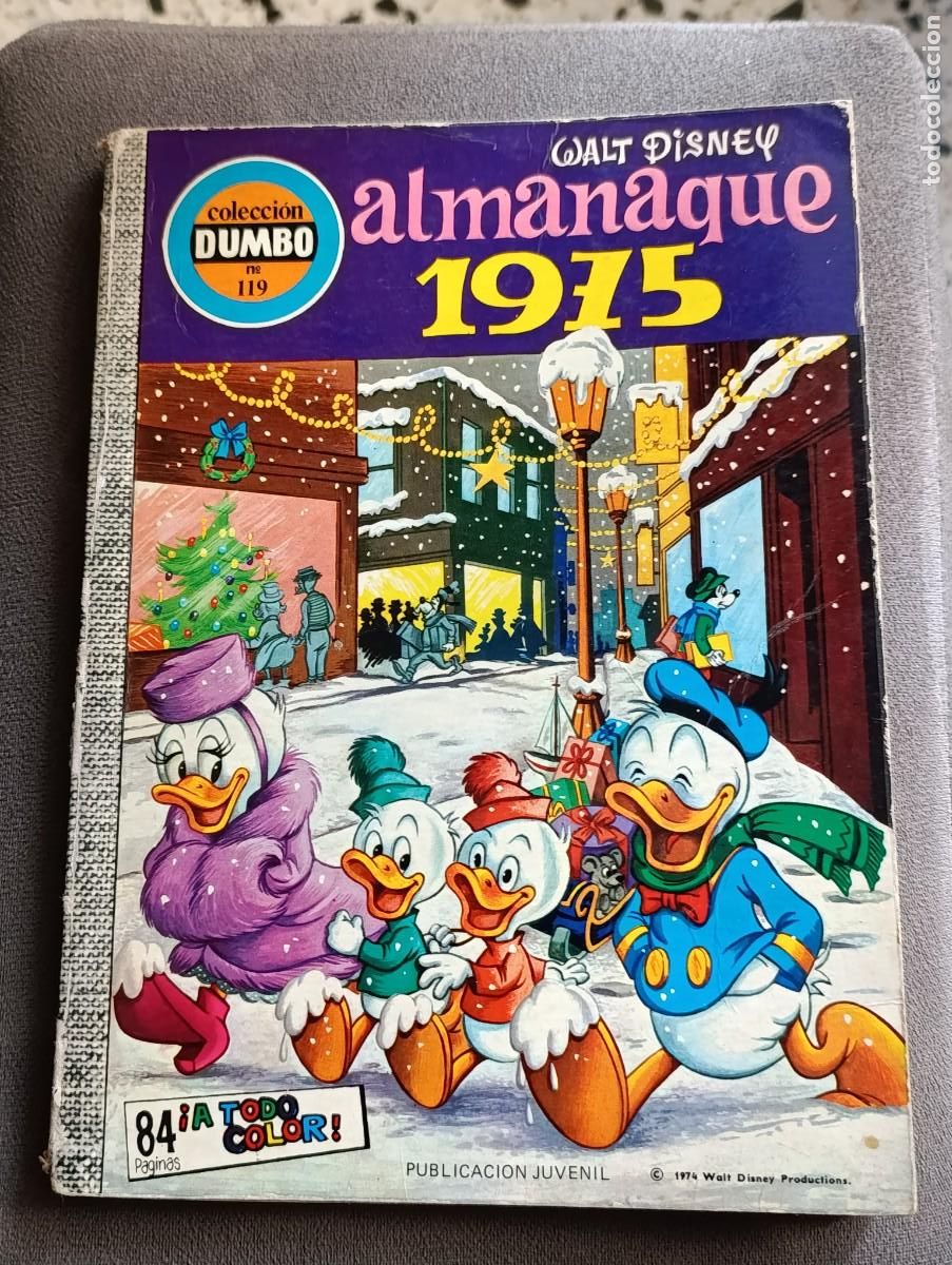 Tebeos: ERSA DUMBO 112 ALMANAQUE 1975 - Foto 1