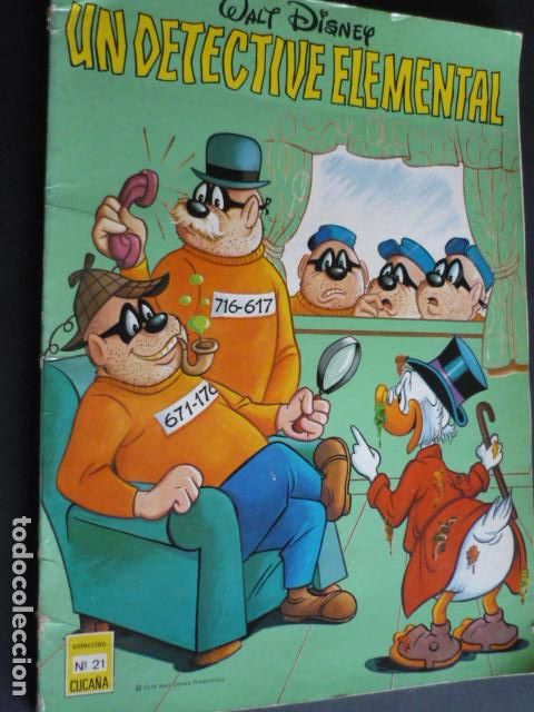 Tebeos: UN DETECTIVE ELEMENTAL WALT DISNEY ERSA - Foto 1