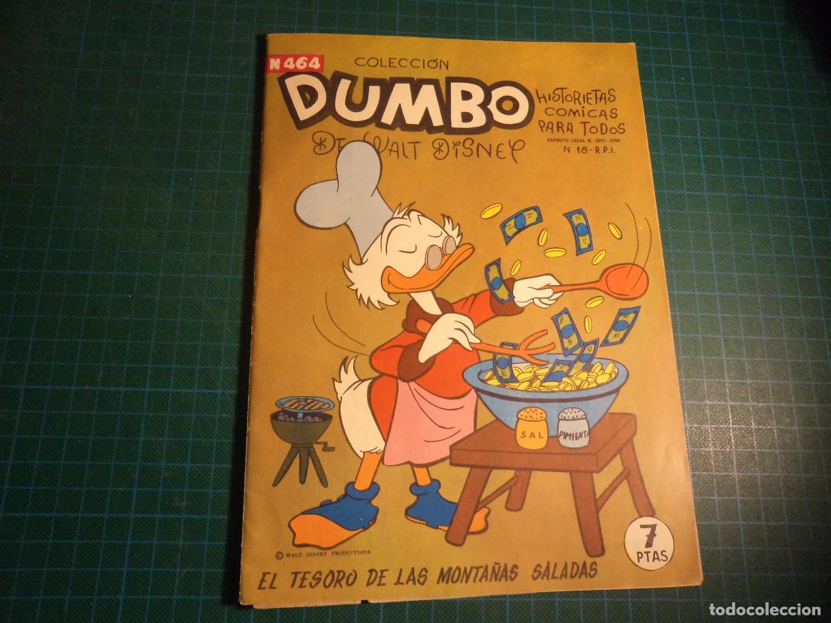 Tebeos: Dumbo de Walt Disney. N&ordm; 464. ERSA - Foto 1