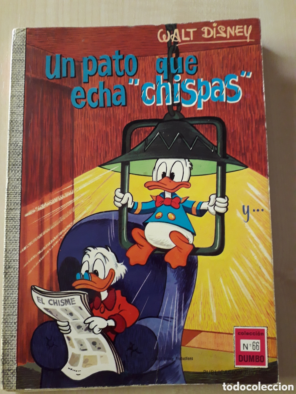 Tebeos: DUMBO N&Uacute;MERO 66. UN PATO QUE ECHA CHISPAS - Foto 1
