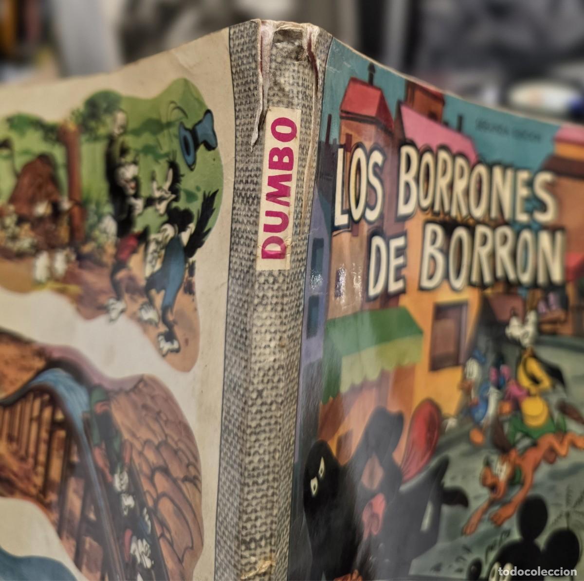 Tebeos: Libro c&oacute;mic &rdquo;Los borrones de Borr&oacute;n&rdquo; Col Dumbo n&ordm; 21 Walt Disney 1968 - Foto 8