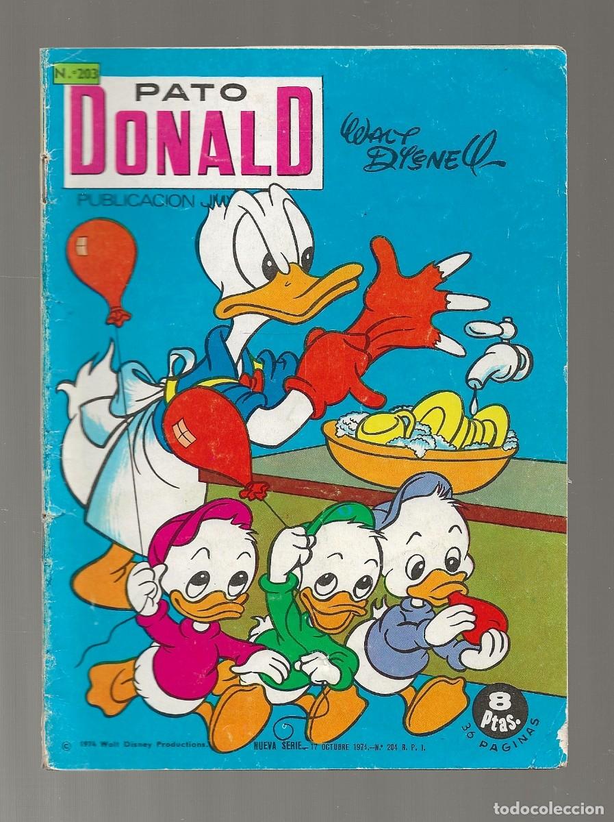 Tebeos: PATO DONALD N&ordm; 203 - ERSA 1975 - Foto 1