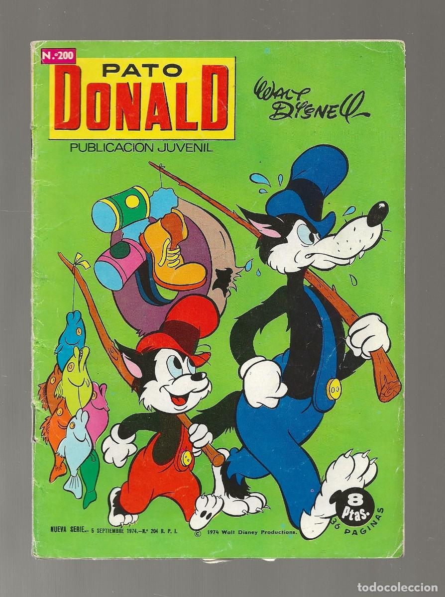 Tebeos: PATO DONALD N&ordm; 200 - ERSA 1974 - Foto 1