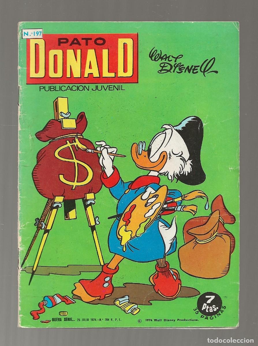 Tebeos: PATO DONALD N&ordm; 197 - ERSA 1974 - Foto 1