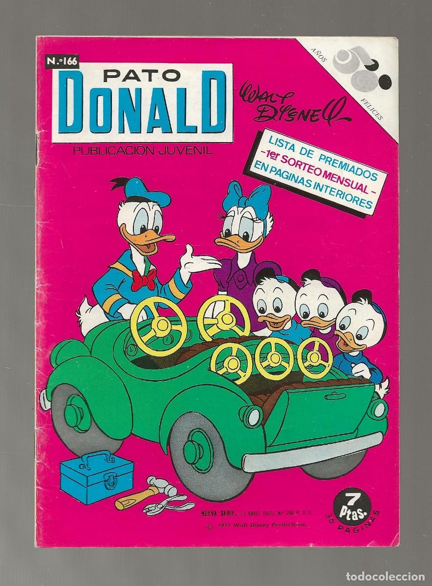Tebeos: PATO DONALD N&ordm; 166 - ERSA 1973 - Foto 1