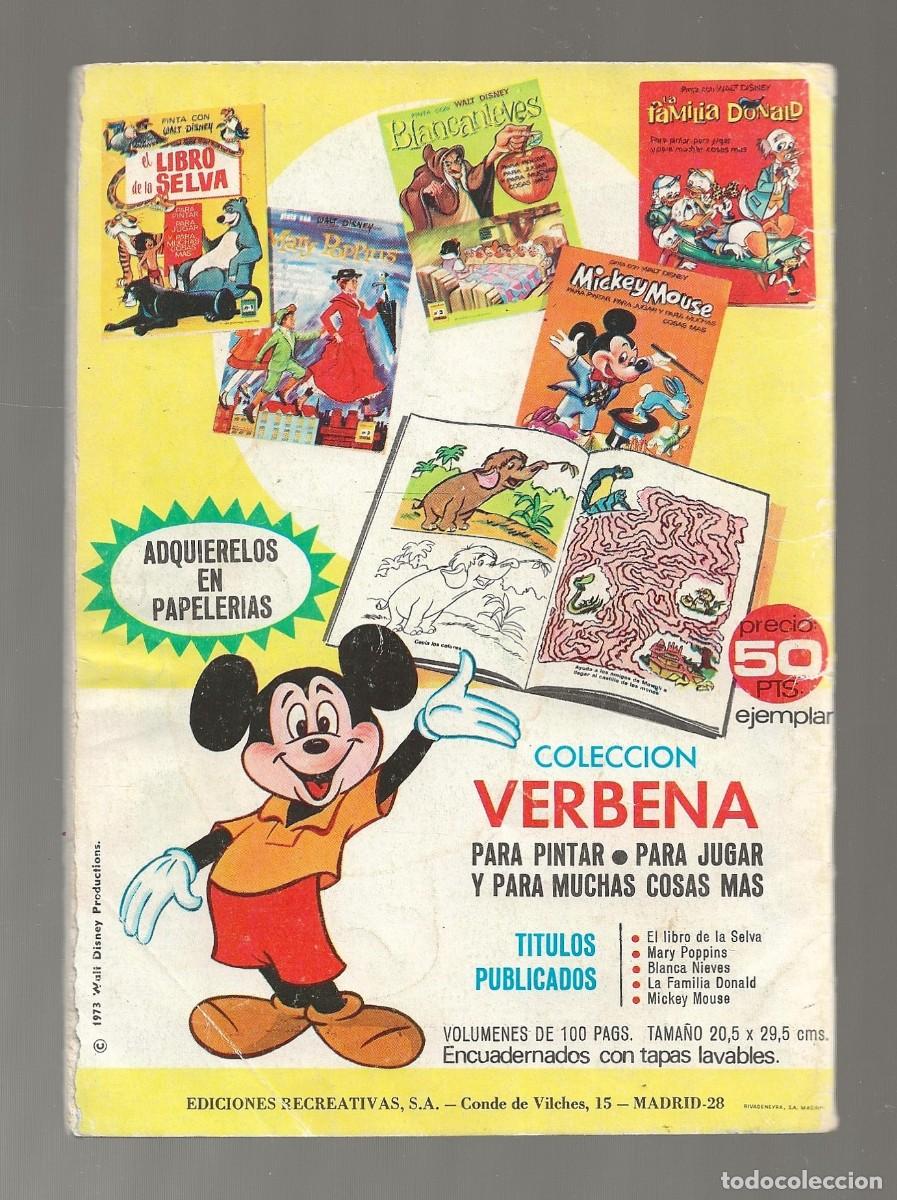 Tebeos: PATO DONALD N&ordm; 161 - ERSA 1973 - Foto 2