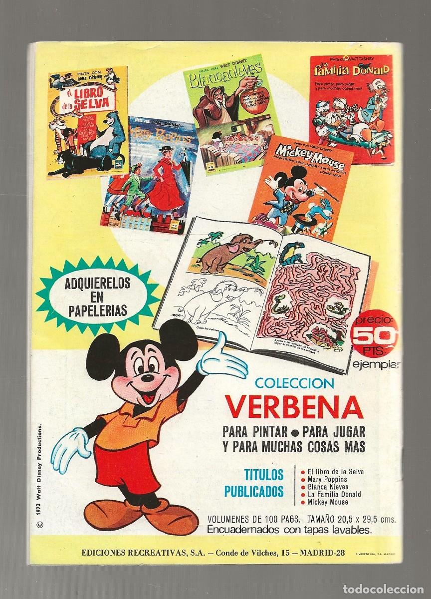 Tebeos: PATO DONALD N&ordm; 154 - ERSA 1972 - Foto 2