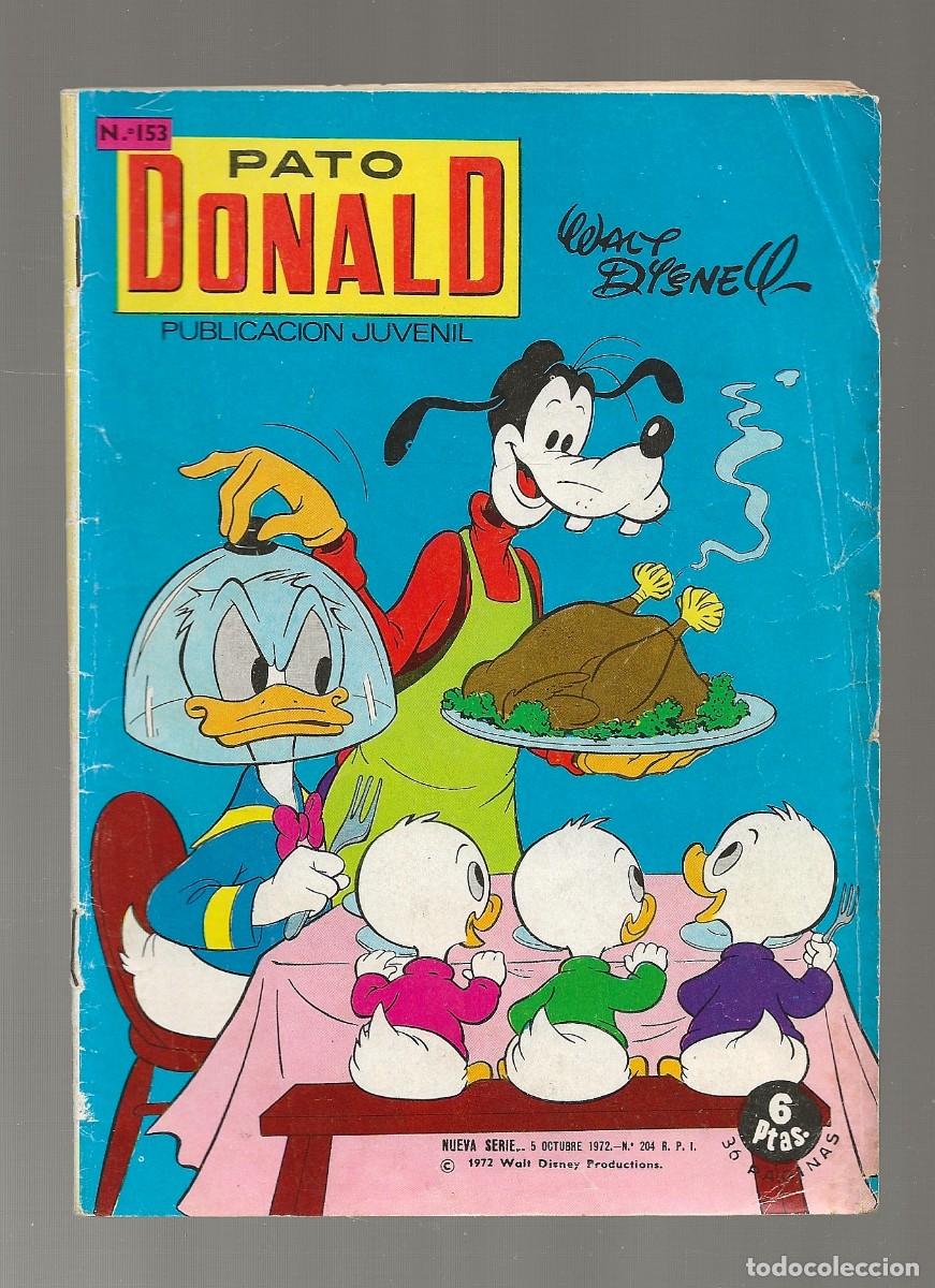 Tebeos: PATO DONALD N&ordm; 153 - ERSA 1972 - Foto 1