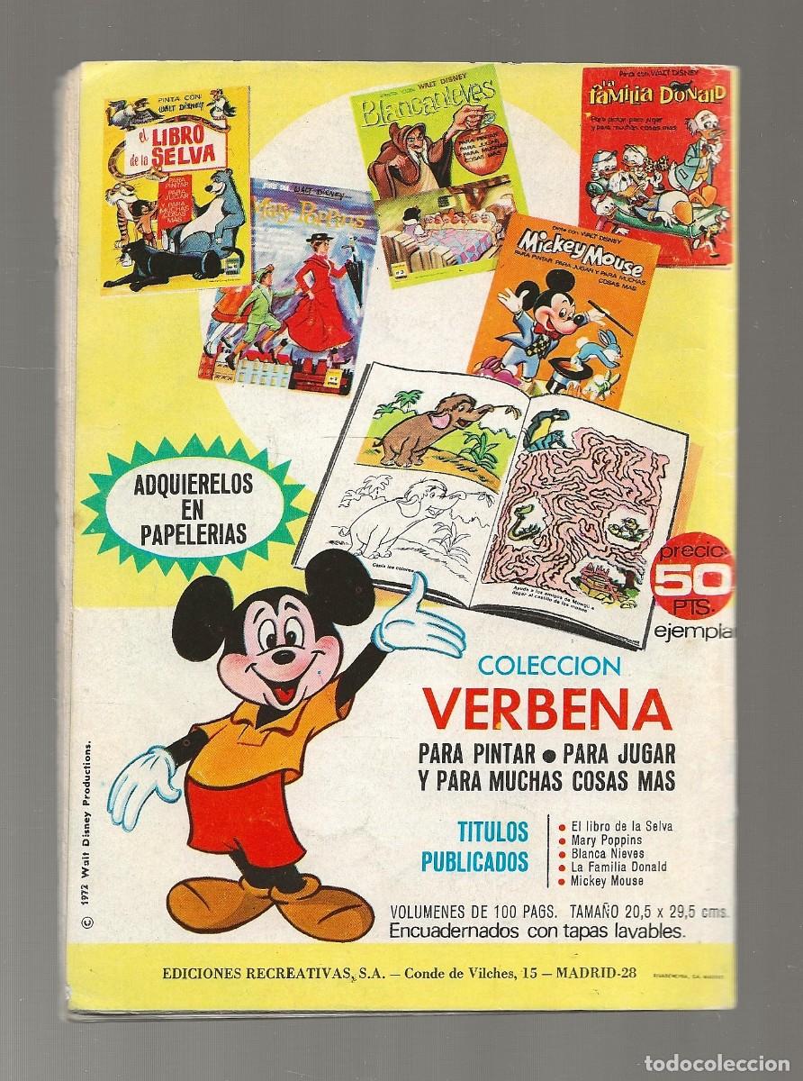 Tebeos: PATO DONALD N&ordm; 153 - ERSA 1972 - Foto 2