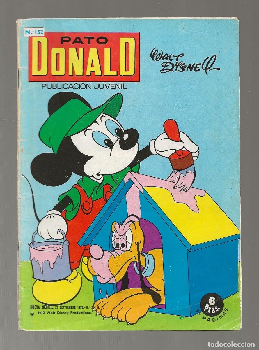 Tebeos: PATO DONALD N&ordm; 152 - ERSA 1972 - Foto 1