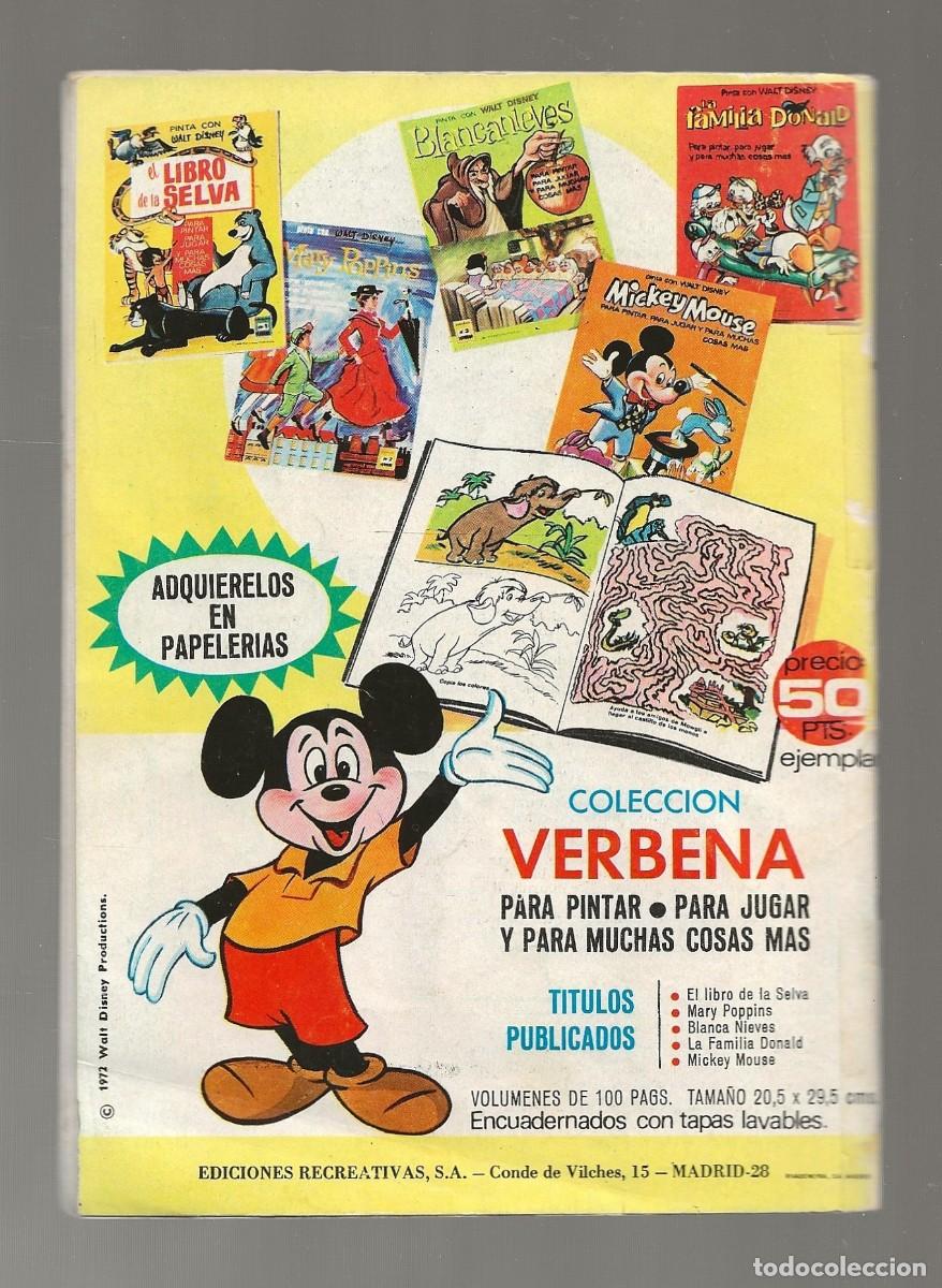 Tebeos: PATO DONALD N&ordm; 152 - ERSA 1972 - Foto 2