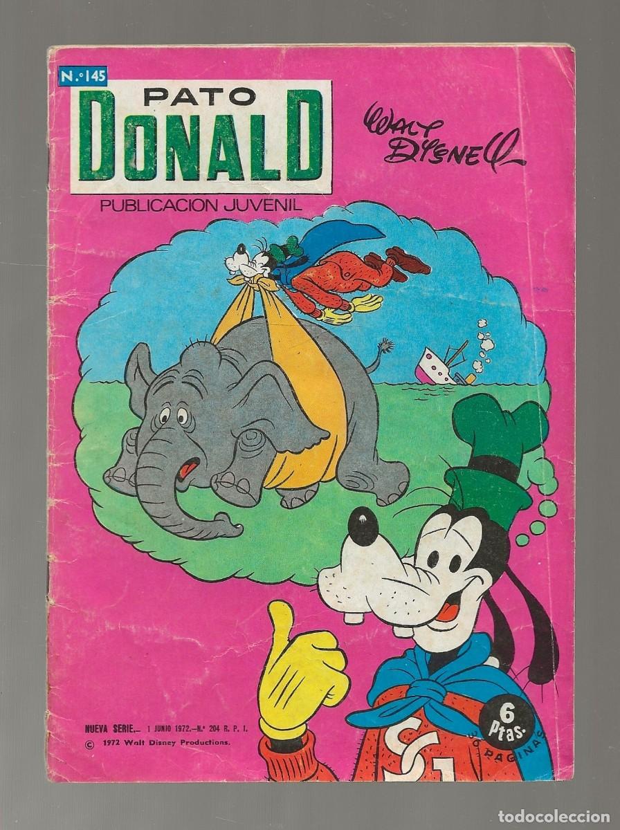 Tebeos: PATO DONALD N&ordm; 145 - ERSA 1972 - Foto 1