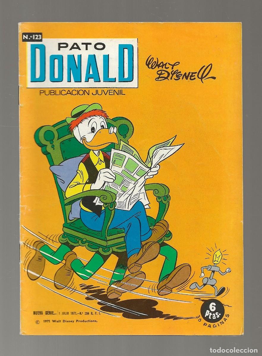 Tebeos: PATO DONALD N&ordm; 123 - ERSA 1971 - Foto 1