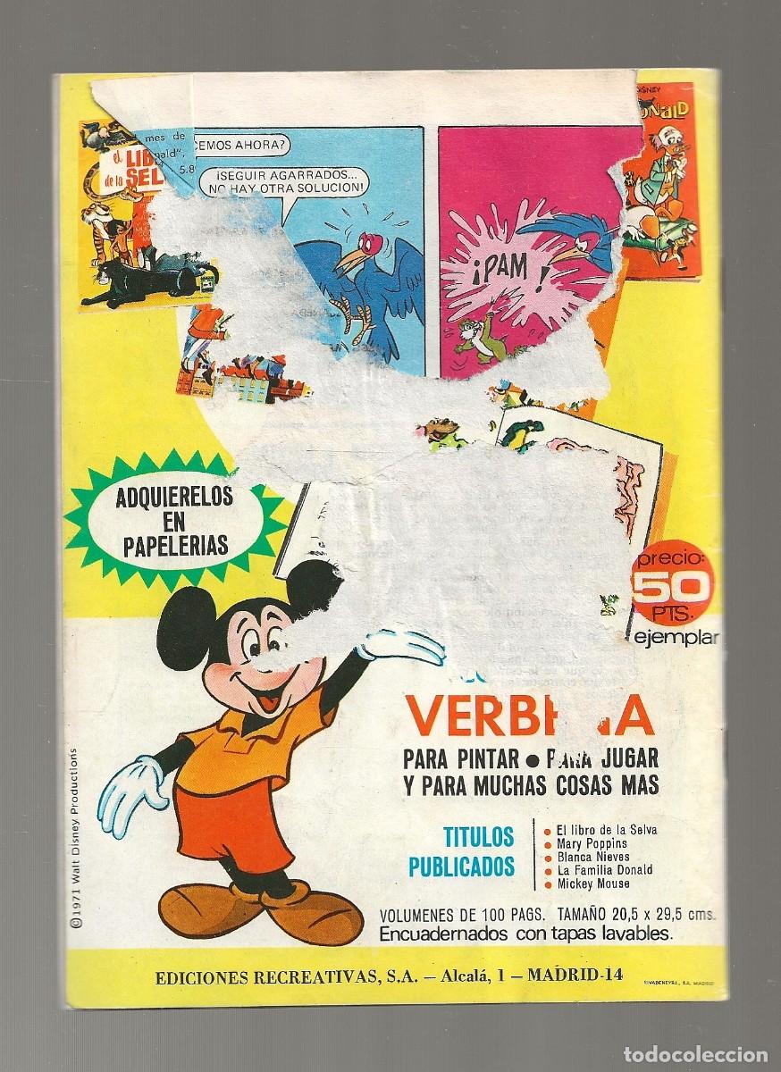 Tebeos: PATO DONALD N&ordm; 123 - ERSA 1971 - Foto 2