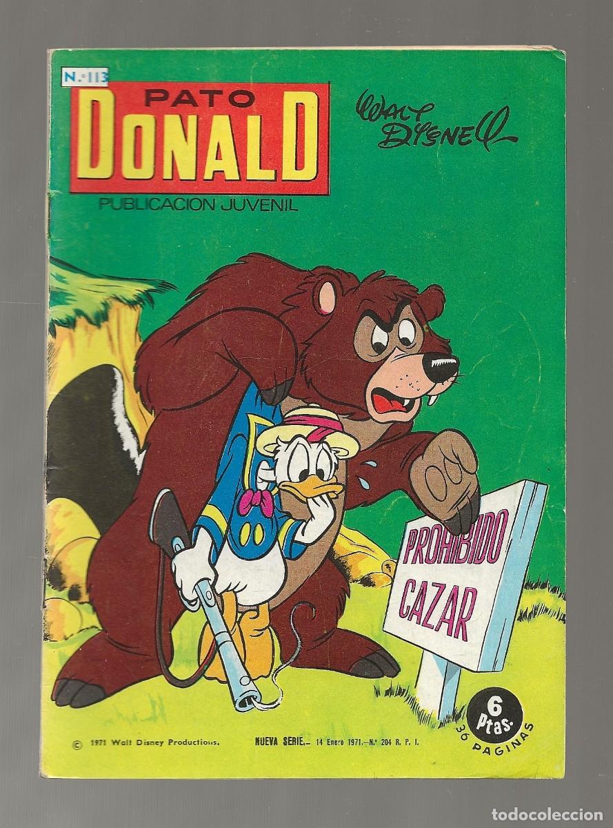 Tebeos: PATO DONALD N&ordm; 113 - ERSA 1971 - Foto 1