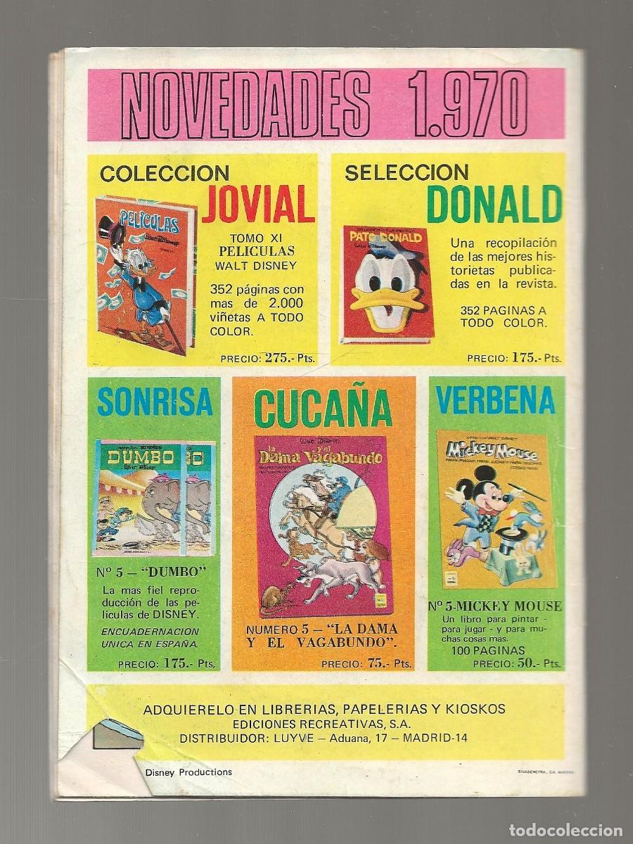 Tebeos: PATO DONALD N&ordm; 113 - ERSA 1971 - Foto 2