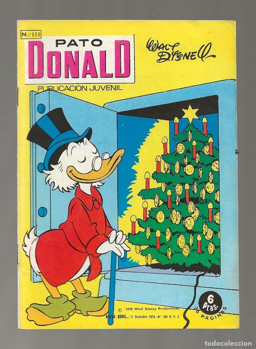 Tebeos: PATO DONALD N&ordm; 111 - ERSA 1971 - Foto 1