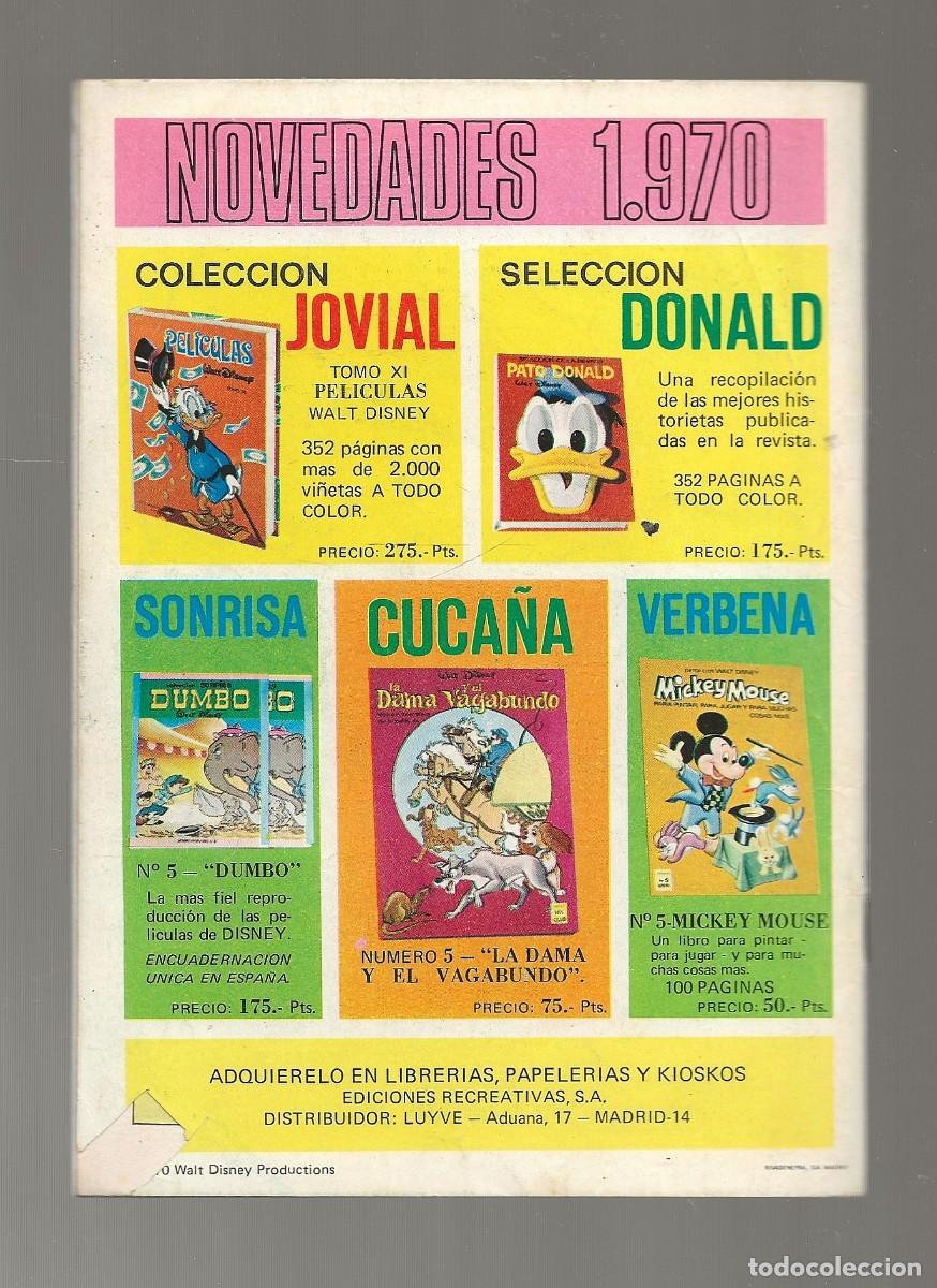 Tebeos: PATO DONALD N&ordm; 111 - ERSA 1971 - Foto 2