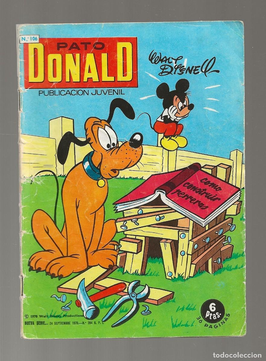 Tebeos: PATO DONALD N&ordm; 106 - ERSA 1971 - Foto 1
