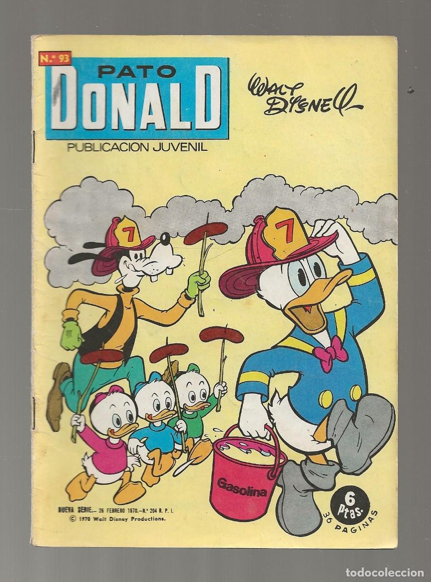 Tebeos: PATO DONALD N&ordm; 93 - ERSA 1970 - Foto 1