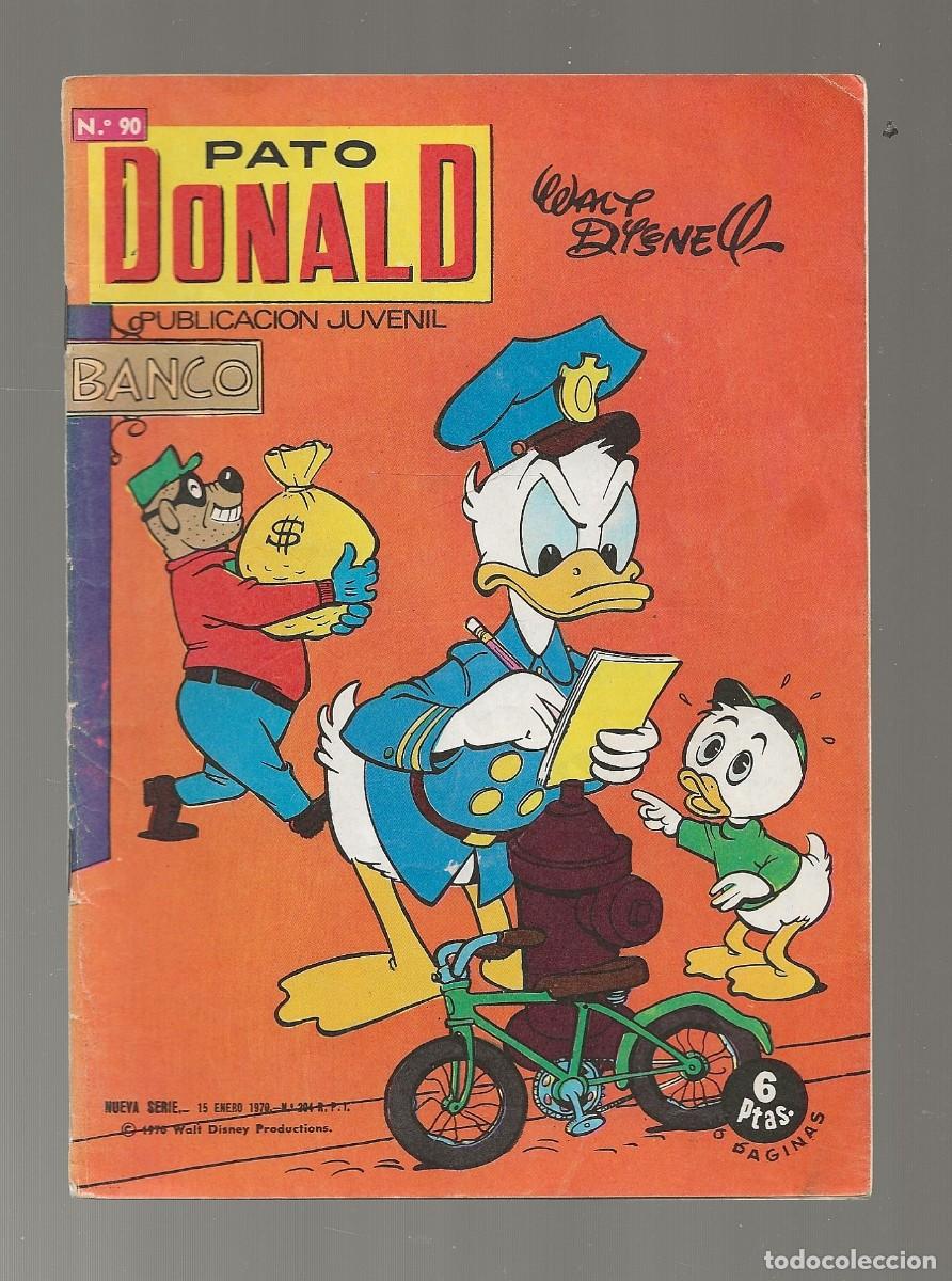 Tebeos: PATO DONALD N&ordm; 90 - ERSA 1970 - Foto 1