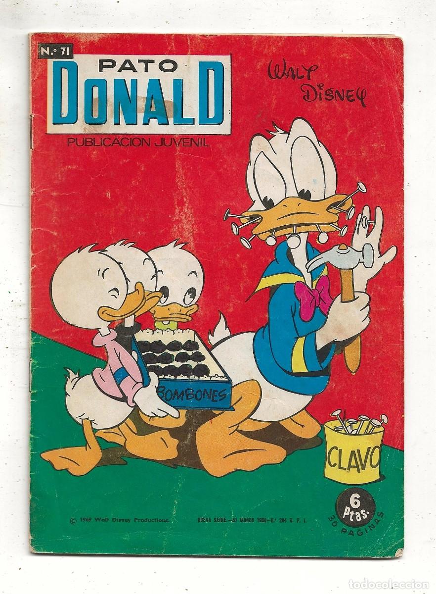 Tebeos: PATO DONALD N&ordm; 71 - ERSA 1969 - Foto 1