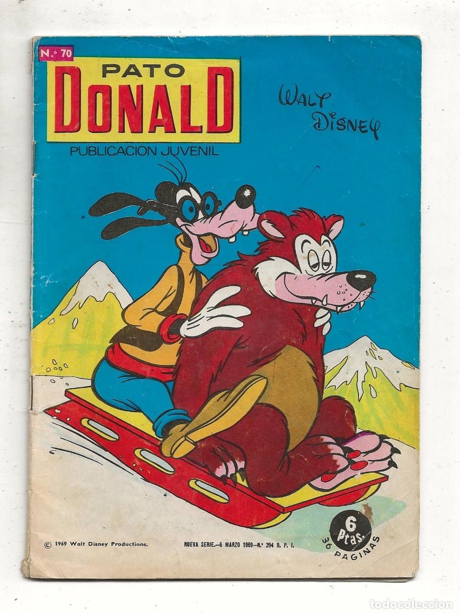 Tebeos: PATO DONALD N&ordm; 70 - ERSA 1969 - Foto 1