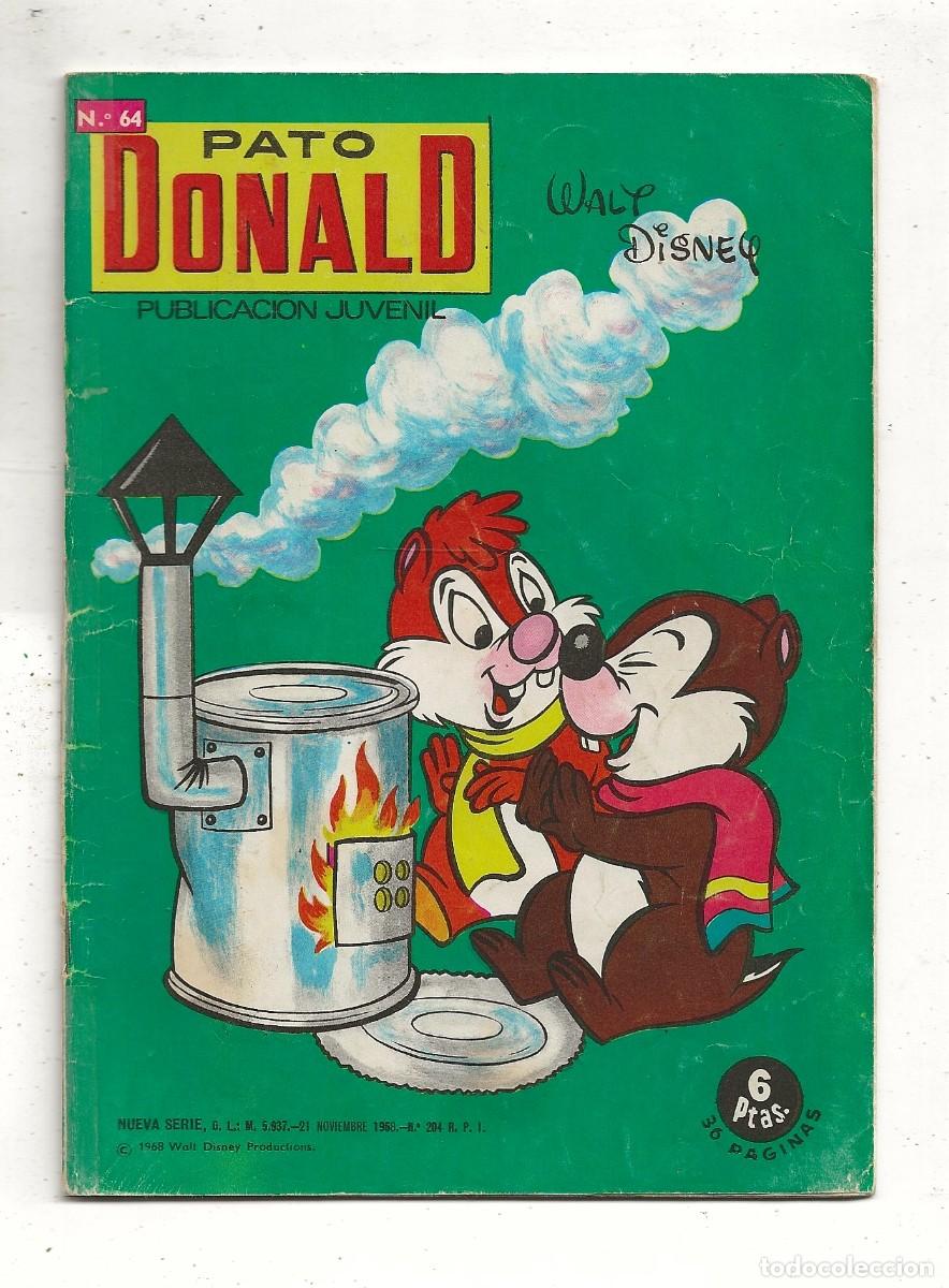 Tebeos: PATO DONALD N&ordm; 64 - ERSA 1968 - Foto 1