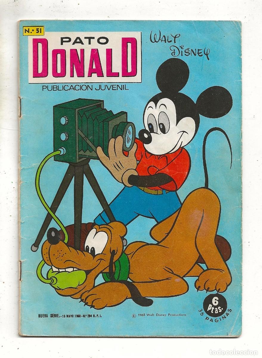 Tebeos: PATO DONALD N&ordm; 51 - ERSA 1968 - Foto 1