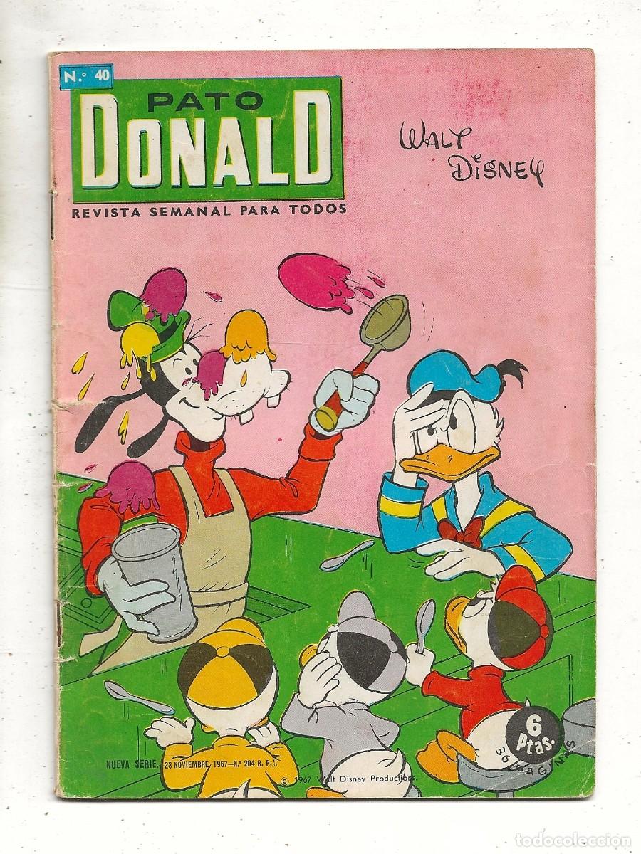 Tebeos: PATO DONALD N&ordm; 40 - ERSA 1968 - Foto 1