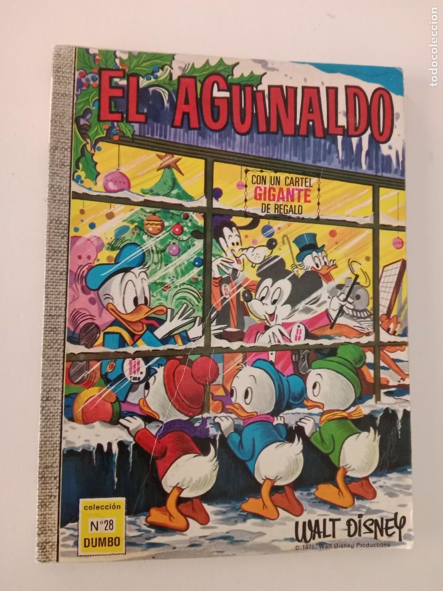 Tebeos: COMIC DUMBO ERSA N&ordm; 28 EL AGUINALDO ALMANAQUE 1969 - Foto 1