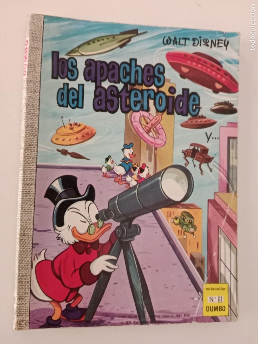 Tebeos: COMIC DUMBO ERSA N&ordm; 61 LOS APACHES DEL ASTEROIDE - Foto 1