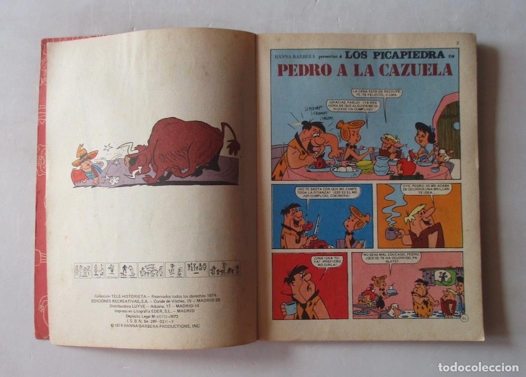 Tebeos: PEDRO A LA CAZUELA - HANNA BARBERA - Foto 3