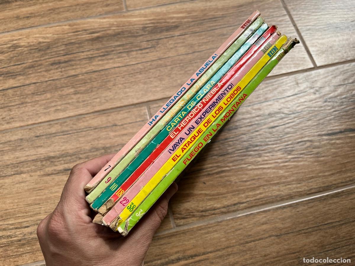 Tebeos: HEIDI 7 TOMOS DE EDICIONES RECREATIVAS - Foto 2