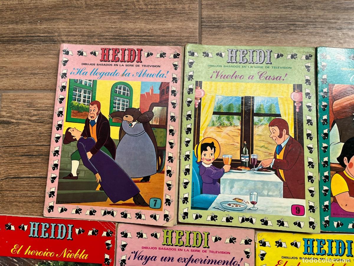 Tebeos: HEIDI 7 TOMOS DE EDICIONES RECREATIVAS - Foto 6