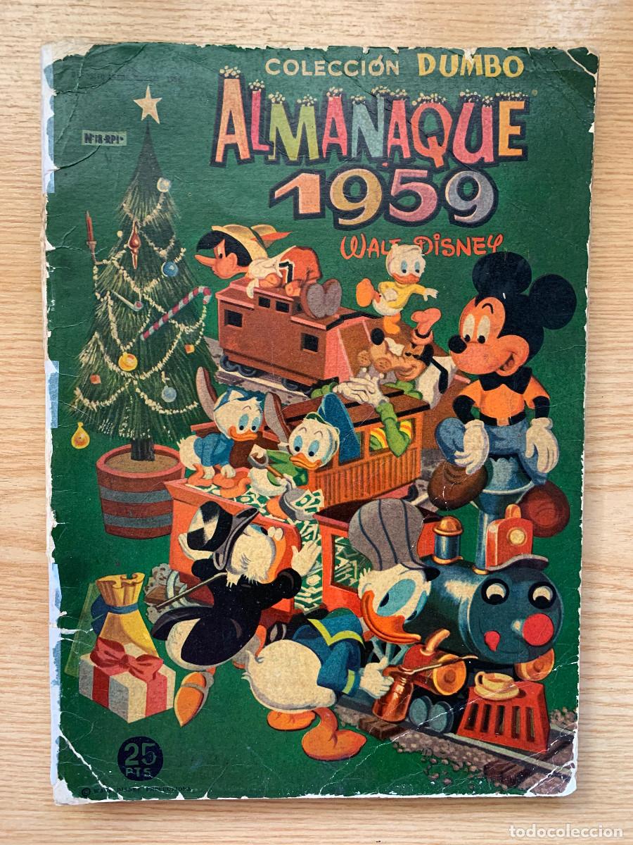 Tebeos: Dumbo Almanaque 1959 - Walt Disney - Foto 1