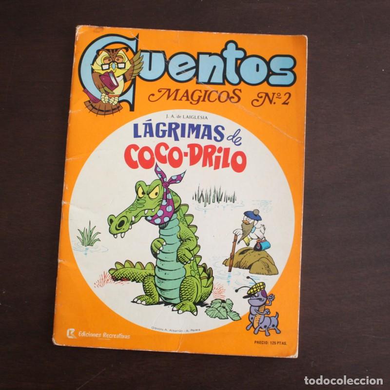 Tebeos: CUENTOS MAGICOS 2 LAGRIMAS DE COCO-DRILO. ERSA EDICIONES RECREATIVAS 1982 - Foto 1
