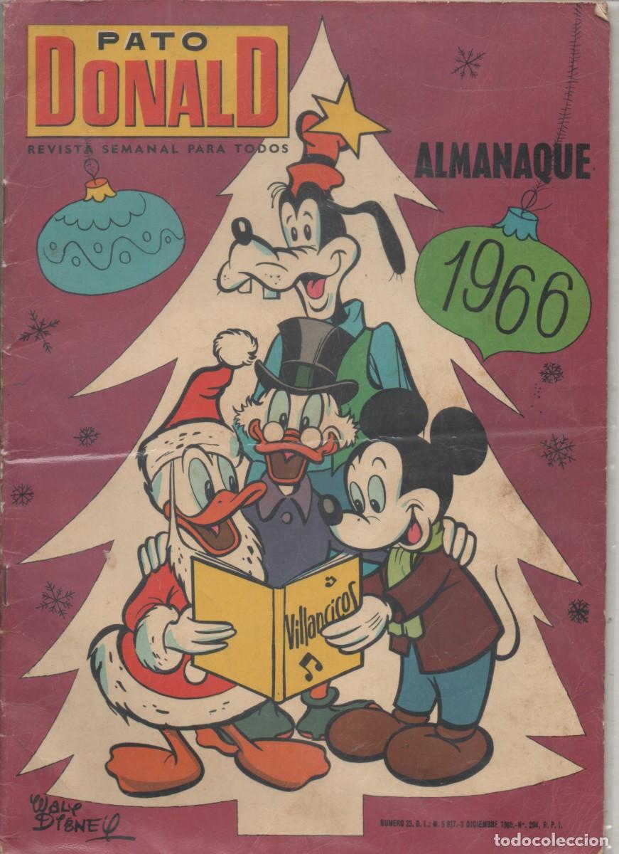 Tebeos: PATO DONALD ALMANAQUE 1966 -B8 - Foto 1